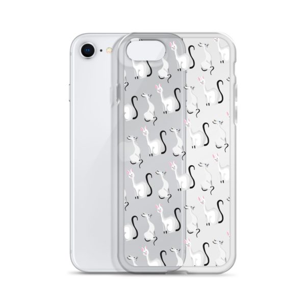 Classy Cats iPhone Clear Case