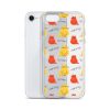 Abstract Colorful Cats iPhone Clear Case