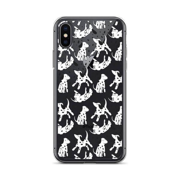 Dalmatian Dog iPhone Clear Case