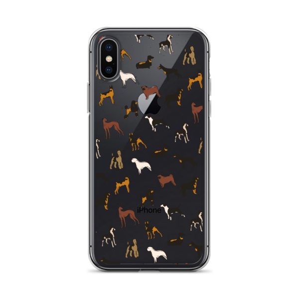 Dog Breeds iPhone Clear Case
