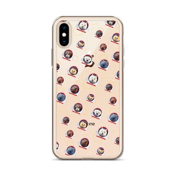 Space Dogs iPhone Clear Case