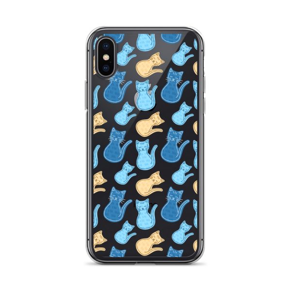 clear-case-for-iphone-iphone-x-xs-case-on-phone-6a1d6e848af3f.jpg Cat Cartoon iPhone Clear Case