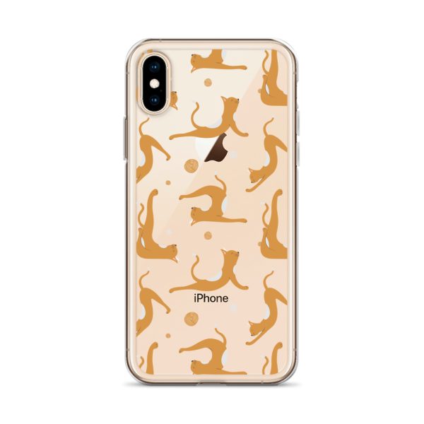 Cats and Wool iPhone Clear Case