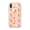 Cat Silhouettes Seamless iPhone Clear Case