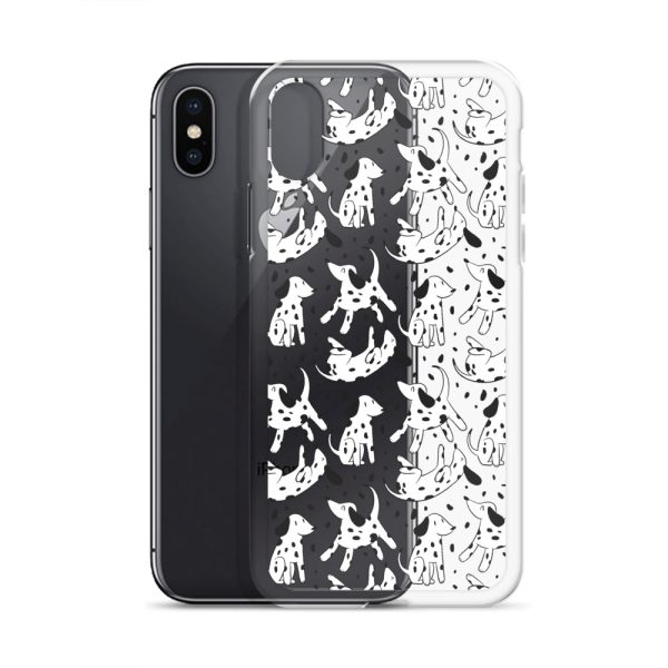 Dalmatian Dog iPhone Clear Case