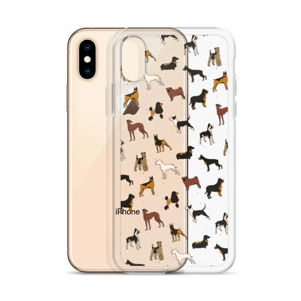 Dog Breeds iPhone Clear Case
