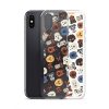 Dog Heads Seamless iPhone Clear Case
