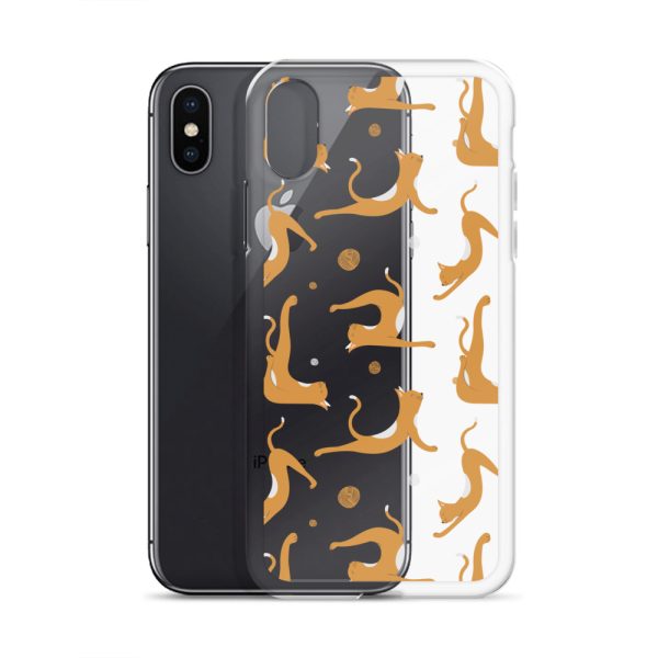 Cats and Wool iPhone Clear Case