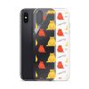Abstract Colorful Cats iPhone Clear Case