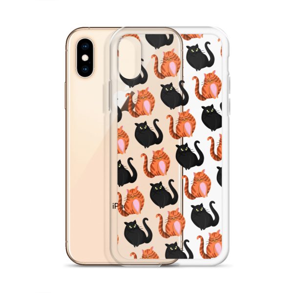 Cute Cat iPhone Clear Case