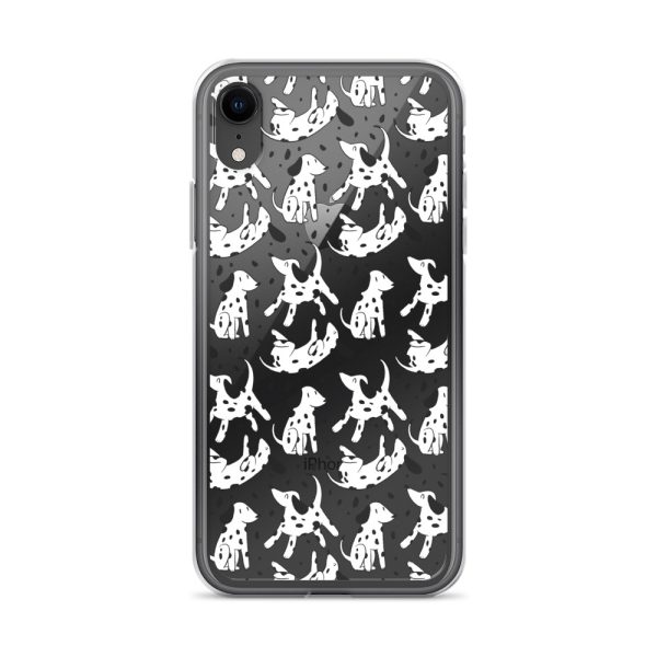 Dalmatian Dog iPhone Clear Case