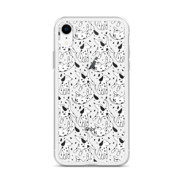 Dalmatian Dog iPhone Clear Case