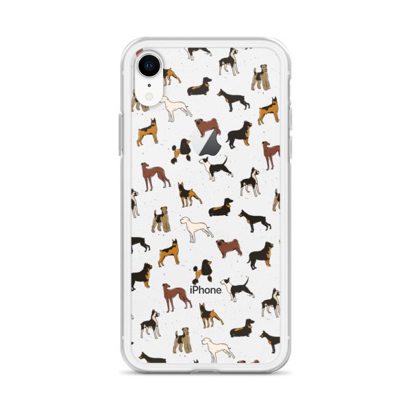 Dog Breeds iPhone Clear Case
