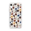 Dog Heads Seamless iPhone Clear Case