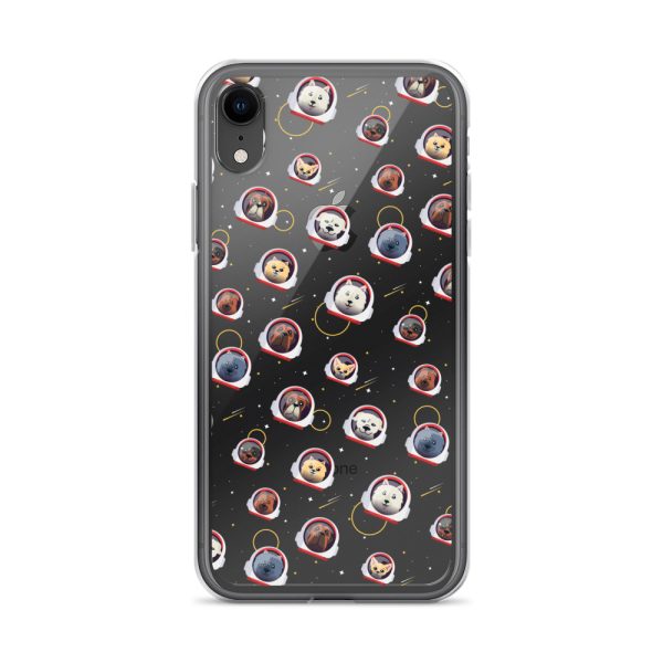 Space Dogs iPhone Clear Case