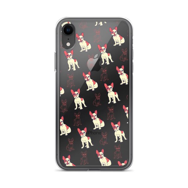 French Bulldog iPhone Clear Case