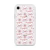 Cat Flowers and Hearts iPhone Clear Case