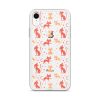 Cat Silhouettes Seamless iPhone Clear Case