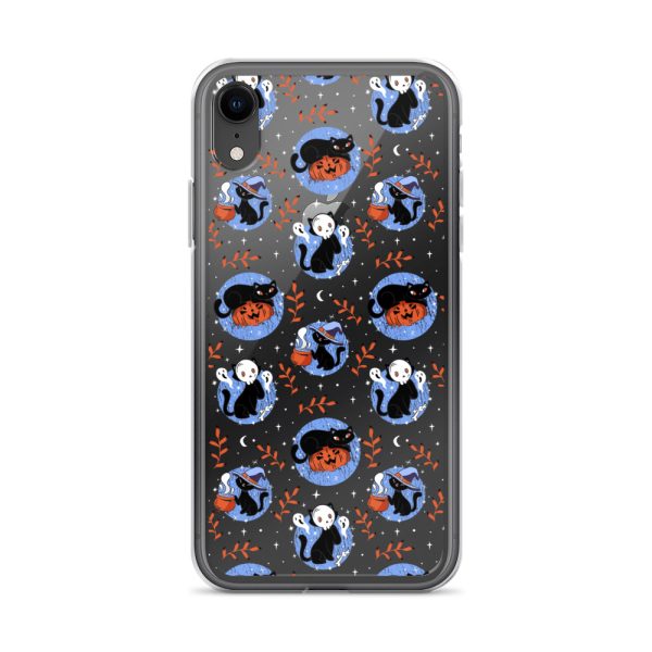 Halloween Cats iPhone Clear Case
