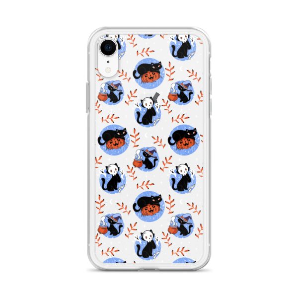 Halloween Cats iPhone Clear Case
