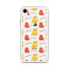 Abstract Colorful Cats iPhone Clear Case