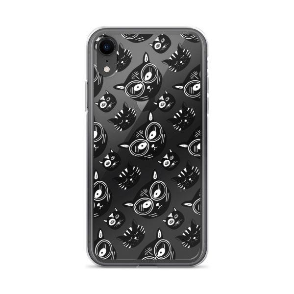 Funky Cats iPhone Clear Case