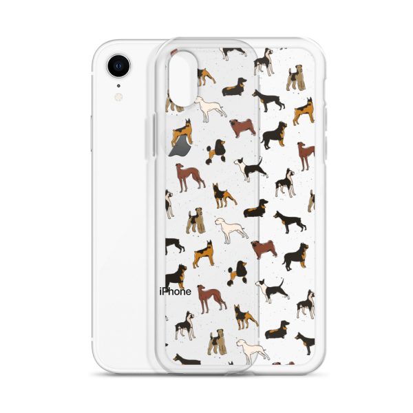Dog Breeds iPhone Clear Case