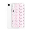 Pink Poodle iPhone Clear Case