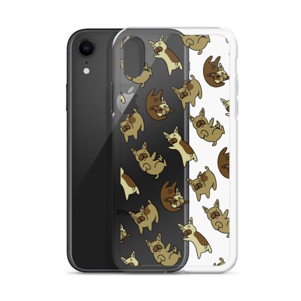 French Bulldog iPhone Clear Case