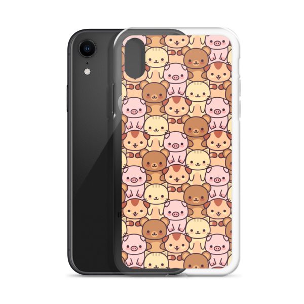 Kawaii Animals iPhone Clear Case