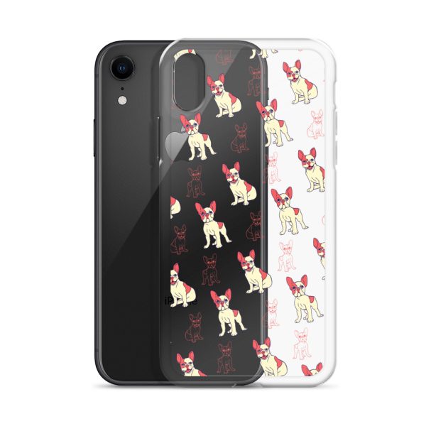 French Bulldog iPhone Clear Case