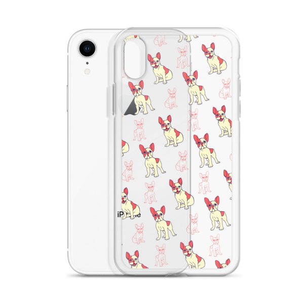 French Bulldog iPhone Clear Case