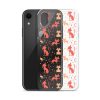 Cat Silhouettes Seamless iPhone Clear Case