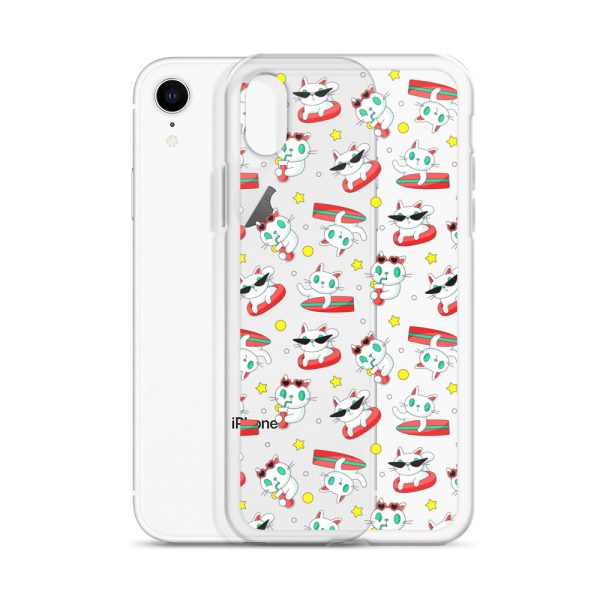 clear-case-for-iphone-iphone-xr-case-with-phone-6a1d6f6aa0abb.jpg Cat Surfing iPhone Clear Case