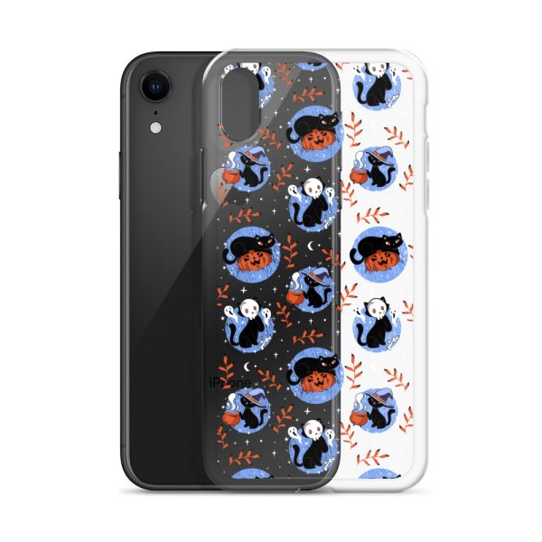 Halloween Cats iPhone Clear Case