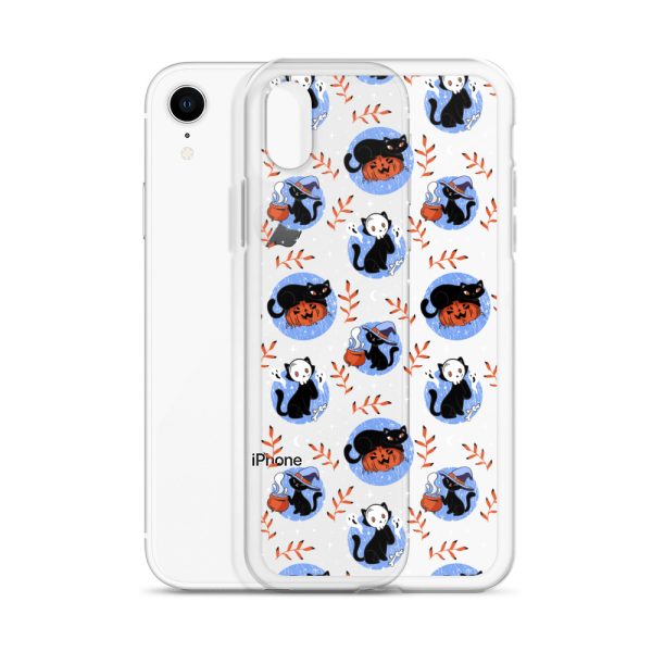 Halloween Cats iPhone Clear Case