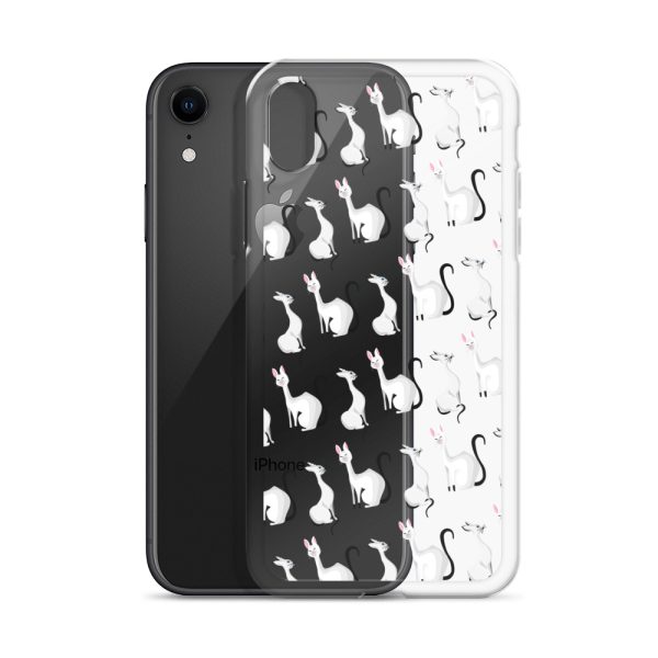 Classy Cats iPhone Clear Case