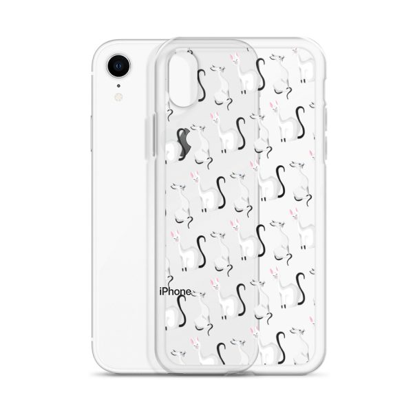 Classy Cats iPhone Clear Case