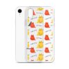 Abstract Colorful Cats iPhone Clear Case