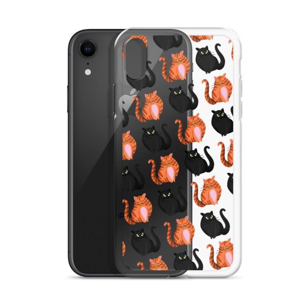Cute Cat iPhone Clear Case