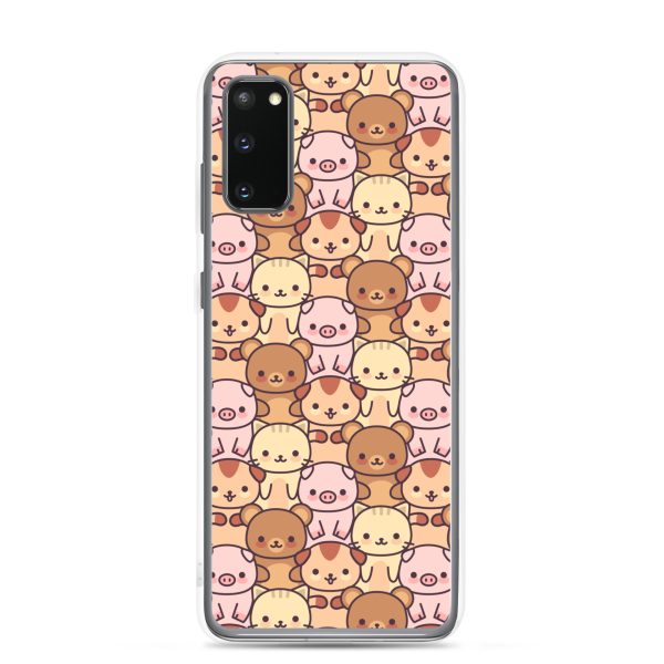 Kawaii Animals Samsung Clear Case