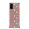 Cat Silhouettes Seamless Samsung Clear Case