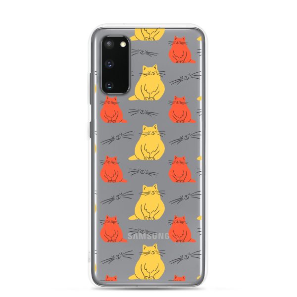 clear-case-for-samsung-samsung-galaxy-s20-case-on-phone-6a1e7c8dda335.jpg Abstract Colorful Cats Samsung Clear Case