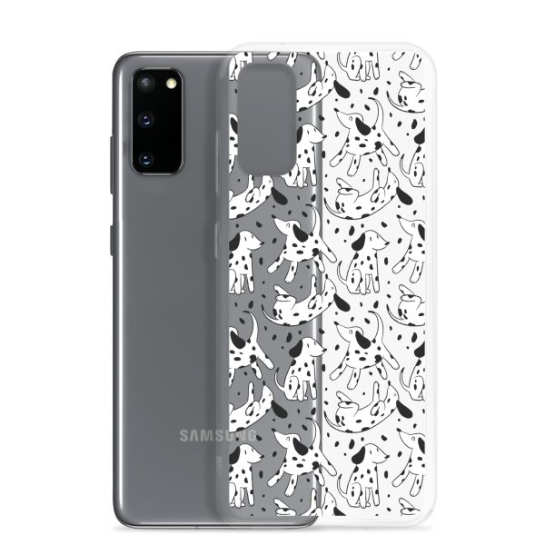 Dalmatian Dog Samsung Clear Case