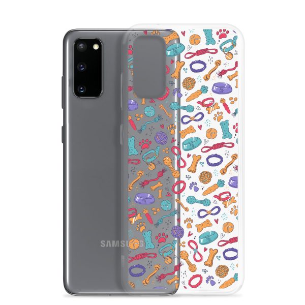 Dog Toys Samsung Clear Case