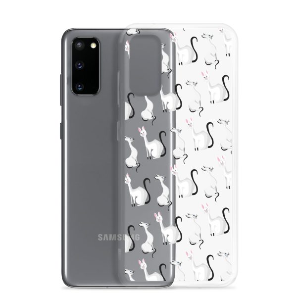 Classy Cats Samsung Clear Case