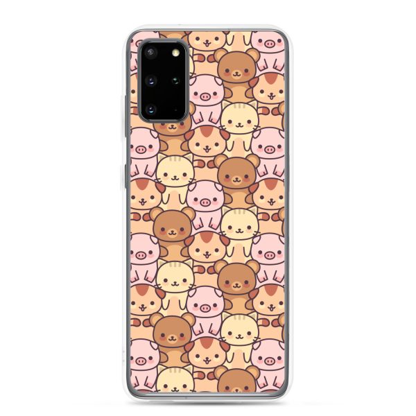 Kawaii Animals Samsung Clear Case