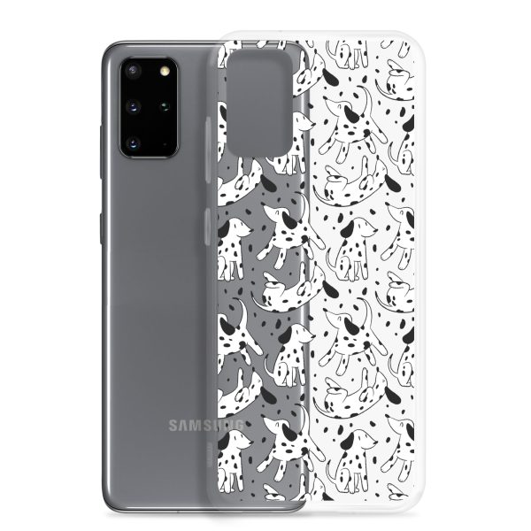 Dalmatian Dog Samsung Clear Case