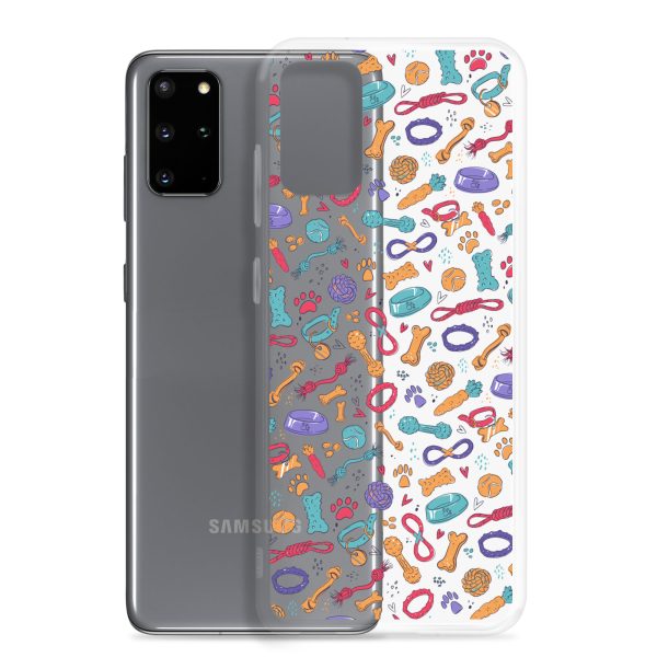 Dog Toys Samsung Clear Case