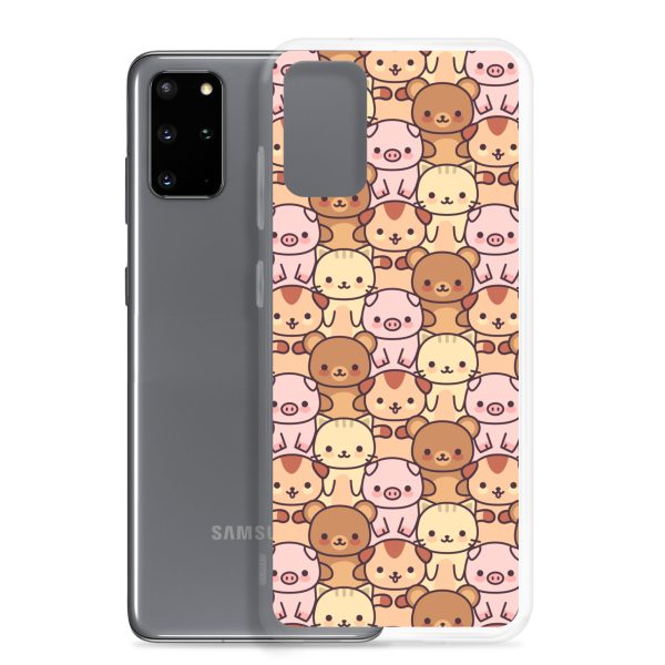 Kawaii Animals Samsung Clear Case
